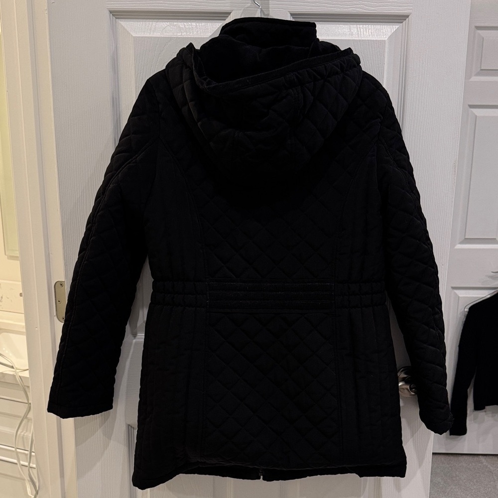 Laundry by Design Quilted Black Puffer Jacket - Picture 3 of 14